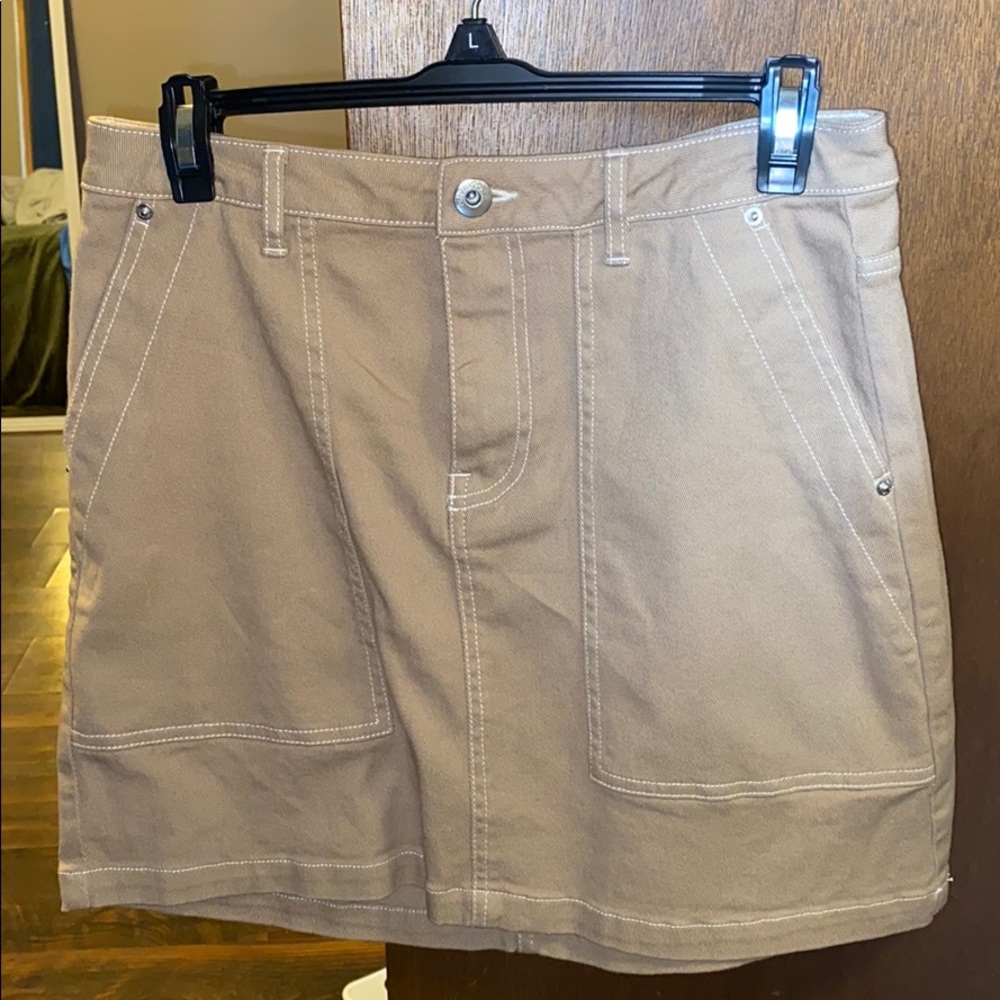 Tan Skirt